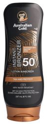 Australian Gold - SPF 50 Lotion with Bronzer, Lotion + Bronzer LSF 50, 237 ml