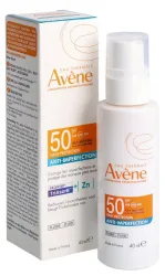 Avene, Avene - Fluid Anti Unreinheiten SPF 50+, Sonnenschutz, 40 ml