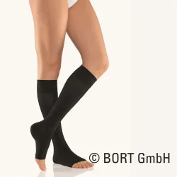 Bort Trend AD Kkl2 3 offene Spitze normal schwarz Trikotrand 1 Paar