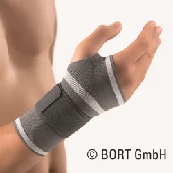Bort ActiveMed Handgelenkbandage L links mineralgrau