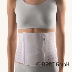 Bort Abdominalstütze 21cm Gr7 weiss