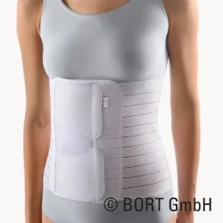 Bort Abdominalstütze 26cm Gr2 weiss