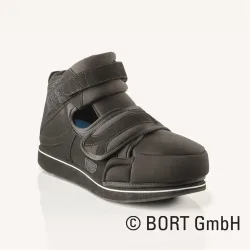 Bort Diabetiker-Verbandschuh 39-40 links schwarz