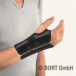 Bort Generation Handgelenkorthese S rechts blau