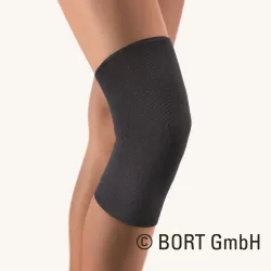 Bort Kniebandage M -37cm schwarz
