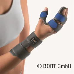 Bort ManuCarpal Soft Schiene M-19cm rechts grau