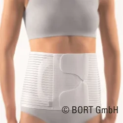 Bort Narbenbruch Bandage XL 21cm weiss