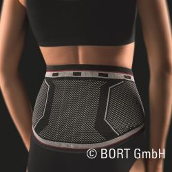 bort Select Lady Rückenbandage Grösse 1 mit Pelot Schwarz (1 Stück)