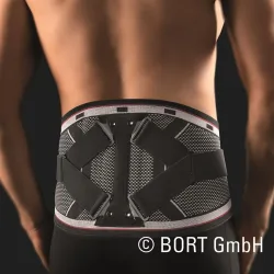 Bort select Stabilo Rückenbandage Gr6 mit Pelotte schwarz
