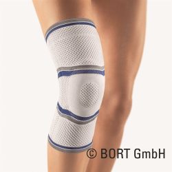 bort Eco Knieband Silic XXXL grau (1 Stück)