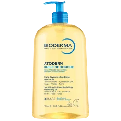 BIODERMA - Atoderm Huile de douche Reizlinderndes Reinigungsöl empfindliche trockene bis atopische Haut, 1 l