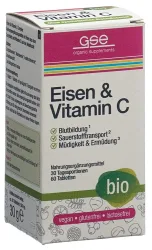 GSE Eisen+Vitamin C Complex Tabletten Bio (60 Stk)