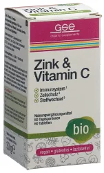 GSE Zink+Vitamin C Complex Tabletten Bio (60 Stk)