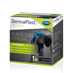 DermaPlast Active Kinesiotape Xtreme 5cmx5m schwarz (1 Stk)