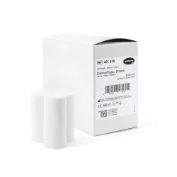 DermaPlast STRETCH Gazebinde 8cmx4m weiss (20 Stk)