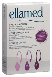 ellamed Vaginalkonen 3 Formen / 3 Gewichte (3 Stk)