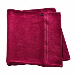 Elsa Kissenbezug 33x11cm Velours bordeaux