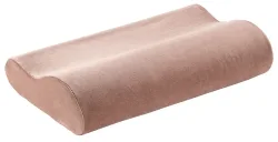 Elsa Nackenkissen 50x11cm inklusiv Veloursbezug sand