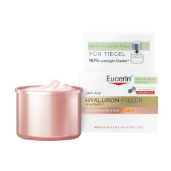 Eucerin - Hyaluron-Filler + Elasticity Tagespflege Rose LSF 30 Nachfüllkapsel, 50 ml