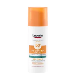 Eucerin - Sun Face Oil Control Gel-Creme Tinted hell LSF 50+, 50 ml