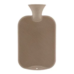 Fashy Wärmflasche 2l feine Halblamelle taupe Btl