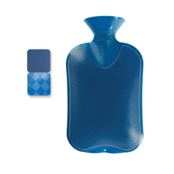 fashy Wärmflasche, 2 Liter, Halblamelle, Saphir (1 Stk)