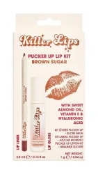 Killer Lips Pucker Up Lip Kit Brown Sugar Box 3.8 ml