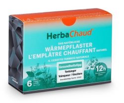 HerbaChaud Wärmepflaster, 19x7cm (6 Stk)
