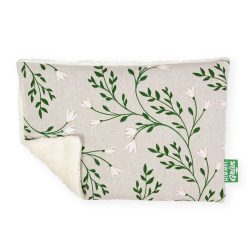 Himmelgrün Traubenkernkissen 30x20cm Blumenranke Btl