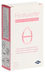 Hyaluxelle Vaginalzäpfchen 10 Stück