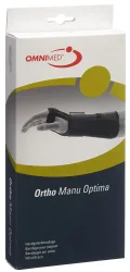 Omnimed Ortho Manu Opti Handbandage XL 22cm links schwarz