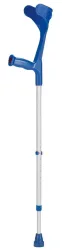 Ossenberg Krücke alu/blau Hartgriff 140kg 1 Paar