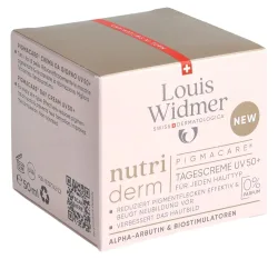 Louis Widmer - Nutriderm Pigmacare® Tagescreme UV 50+ ohne Parfum, 50 ml