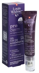 Louis Widmer - proderm Gel für die Augenpartie ohne Parfum, 15 ml
