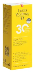 Louis Widmer Sun Gel SPF30 100 ml mit Parfum