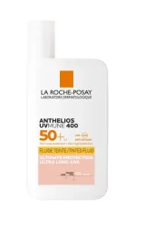 La Roche Posay - Anthelios Transparent Fluide UV Mu  50+, Fluide invis. uv mun teint 50+, 50 ml