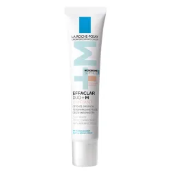 La Roche Posay - Dreifach tiefenwirksame getönte Gesichtspflege für zu Akne neigende Haut, Effaclar Duo+M Unifiant, 40 ml, Mittel