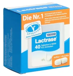 Lactrase 18.000 FCC Tabletten (40 Stk)