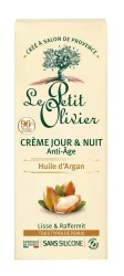 Le Petit Olivier Tag & Nachtcreme - Expert Argan Anti-Aging Global 50 ml