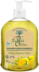 Le Petit Olivier Reine Flüssigseife von Marseille 300ml - Eisenkraut-Zitrone-Parfüm