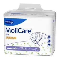 MoliCare Slip Junior, Taille 50-80cm, Stärke 8 (15 Stk)