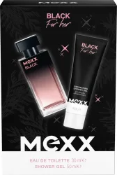 MEXX - Black For Her Eau de Toilette Geschenkset, set