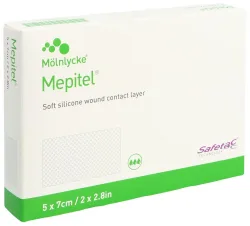 Mepitel Wunddistanzgitter 5x7cm (5 Stk)