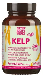 NATURKRAFTWERKE Kelp Vegicaps 450mg Bio, natürliches Jod (90 Stk)