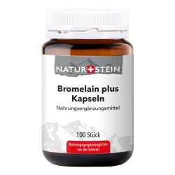 Naturstein Bromelain plus Kapseln 100 Stück