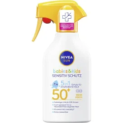 NIVEA SUN - Babies & Kids Sensitve Protect Trigger LSF 50+, 250 ml