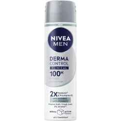 Nivea - DEO Derma Dry Control Maximum Spray Male, 150  ml