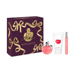 Nina Ricci Nina Eau de Toilette 50ml + Body Lotion 75ml + Roll On 10ml Hd26