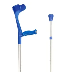 Sahag Krücken Anatomisch Soft 76-96cm, alu, blau (1 Paar)
