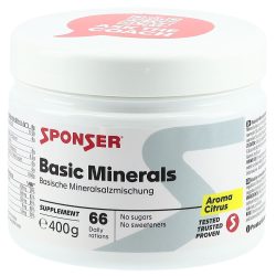 Sponser Basic Minerals Citrus Pulver 400 g
